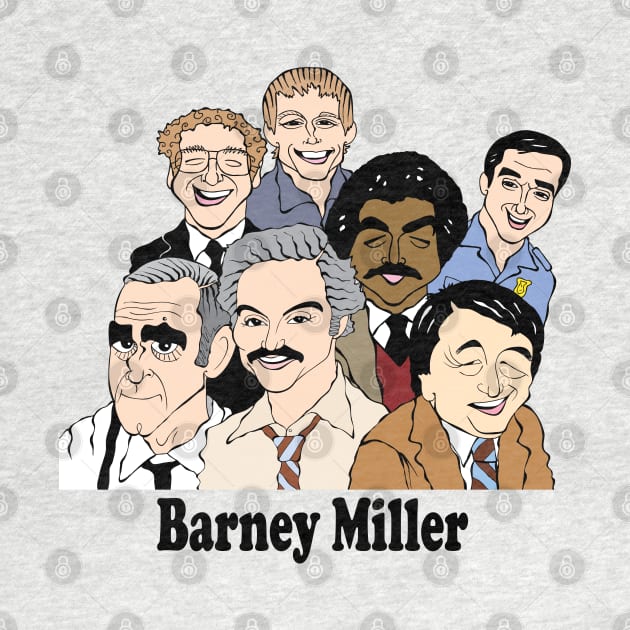 BARNEY MILLER SITCOM FAN ART by cartoonistguy